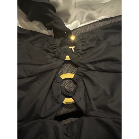 Soluna Swim Standard Buckle Up One Piece Bandeau Swimsuit Size XL - Picture 5 of 8